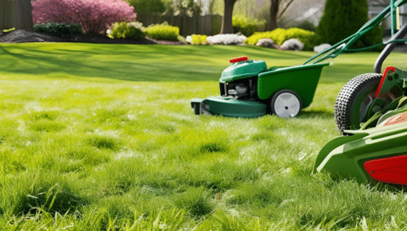 Spring Lawn Makeover